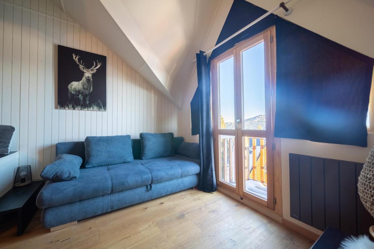 Le Cerf - Duplex Avec Superbe Vue Montagne Leilighet Les Angles  Eksteriør bilde